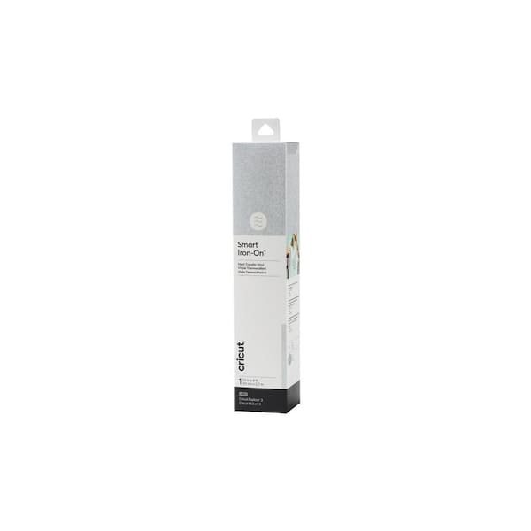Cricut 9 ft. Smart Iron-On Glitter, Silver