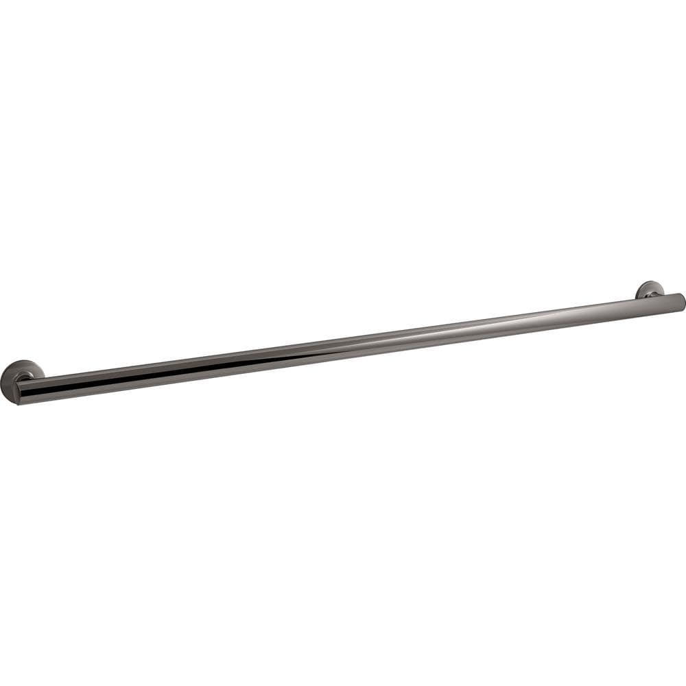 KOHLER Purist 36 in. Grab Bar in Vibrant Titanium K-11895-TT - The Home ...