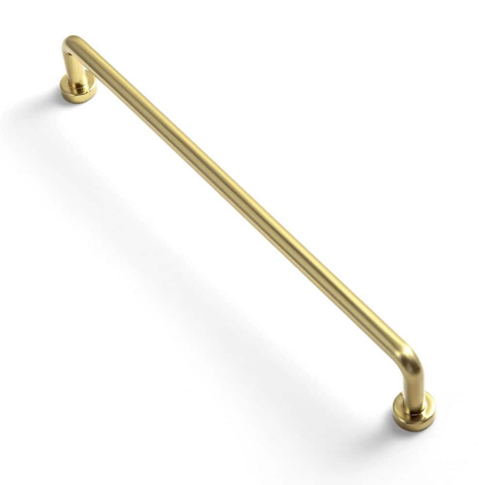 12-Pack 7-9/16 in. (192 mm) Rustic Dark Brushed Brass Zinc Alloy Cabinet Bar Pulls price history on PriceWatchPro