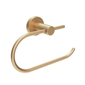 Dia Wall-Mounted Toilet Paper Holder in Brushed Bronze