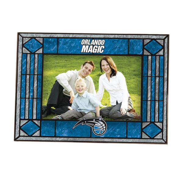 The Memory Company NBA 4 in. x 6 in. Gloss Multicolor Art Glass Magic Picture Frame