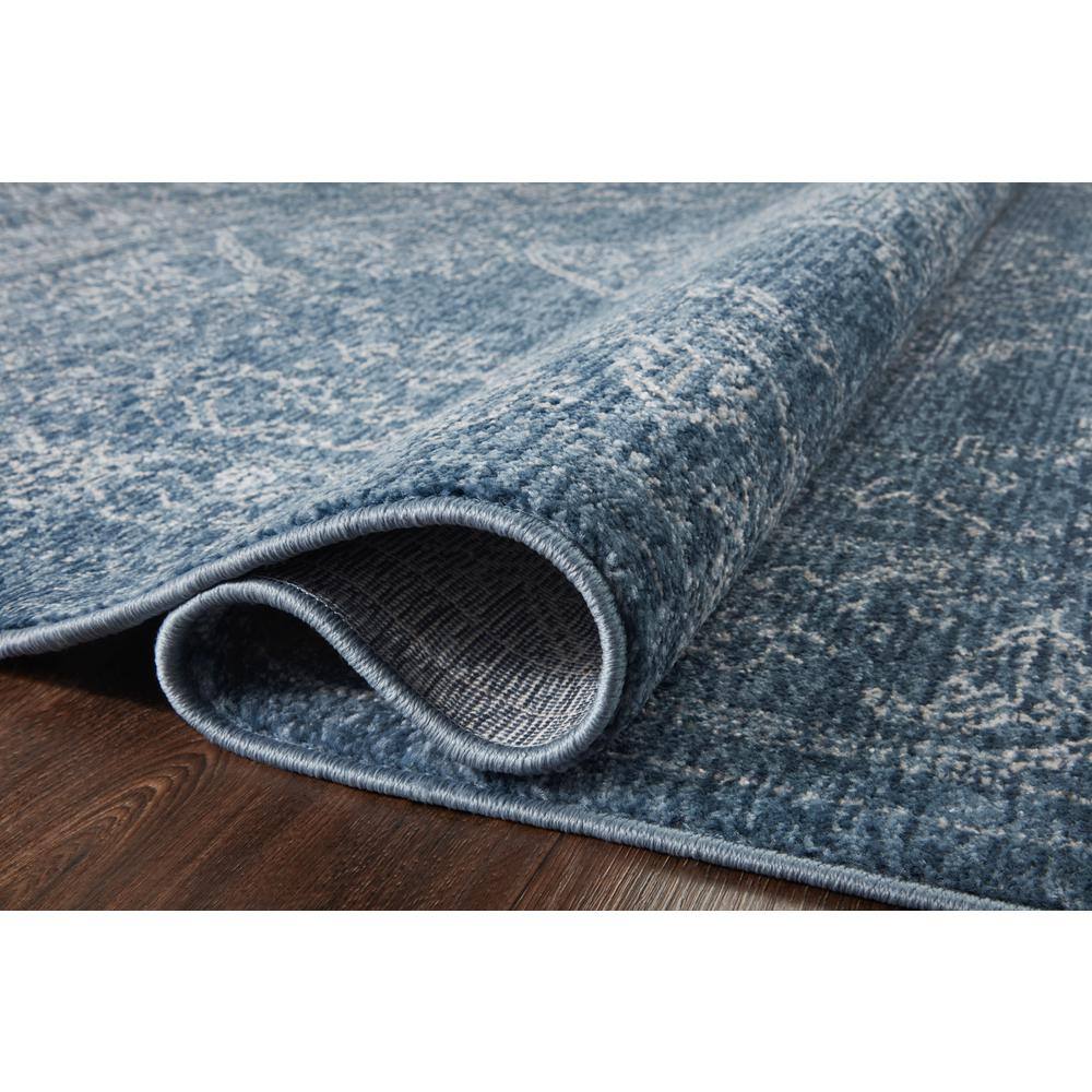 Vance Denim and Dove Rectangular Wool Blend Area Rug