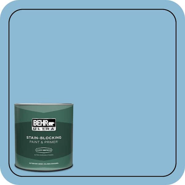 BEHR ULTRA 1 qt. #MQ5-55 Simply Posh Extra Durable Semi-Gloss Enamel Interior Paint & Primer