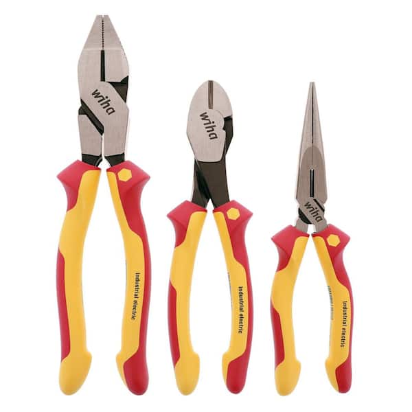 1000-Volt Insulated Pliers and Cutters Tray Set (3-Piece)