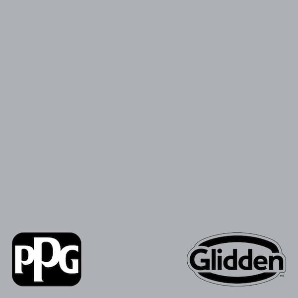 Glidden 8 oz. PPG1013-4 Silver Charm Satin Interior Paint Sample