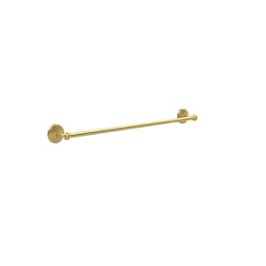 Monte Carlo Collection 30 in. Back to Back Shower Door Towel Bar in Unlacquered Brass