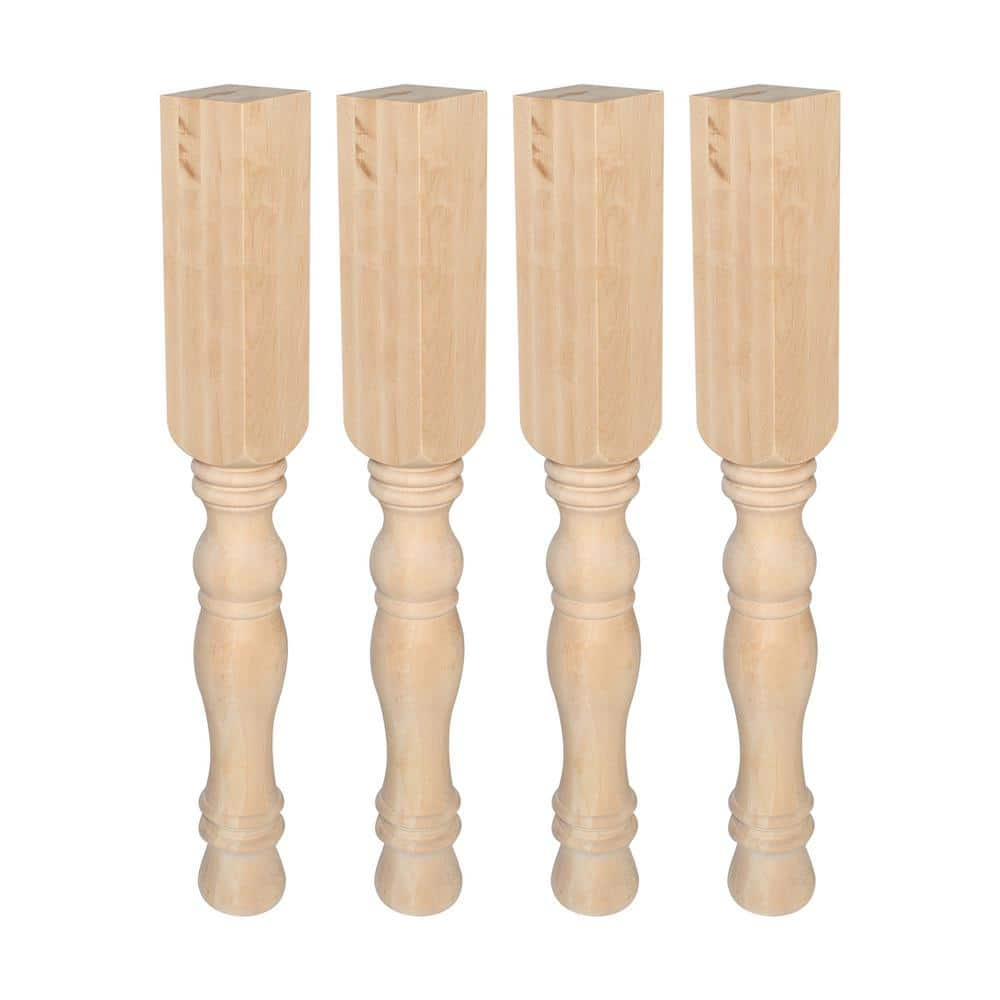 American Pro Decor 34 1 2 In X 4 In Unfinished North American Solid   Unfinished American Pro Decor Columns Accessories 5apd11917 64 1000 