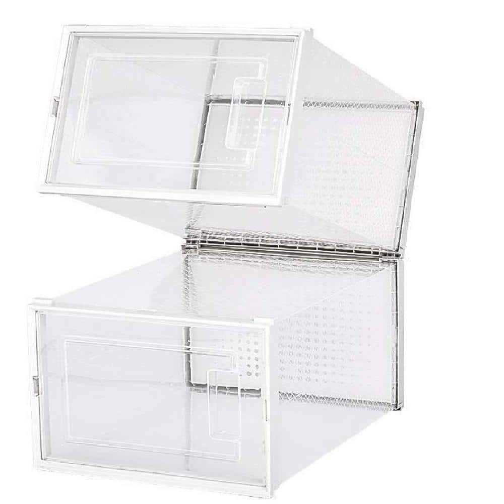 56 Pack Shoe Boxes Clear Plastic Stackable, Shoe Organizer For Closet, Hat  Organizer Closet Shoe Organizer Shoe Box, Shoe Storage Boxes Plastic Shoe  Boxes With lids, Clear Shoe Boxes Stackable - Yahoo Shopping