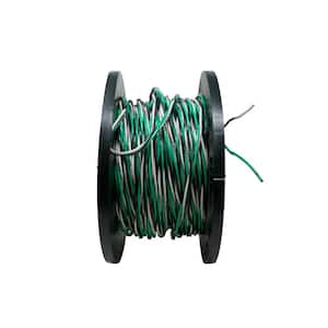 25 ft. 12/3 Black/White/Green Solid CU THHN Tri-Wire