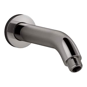 Exhale 1.33 in. Wall Mount Shower Arm in Titanium