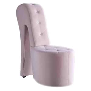 Jackson Pink Velvet High Heel Shoe Chair