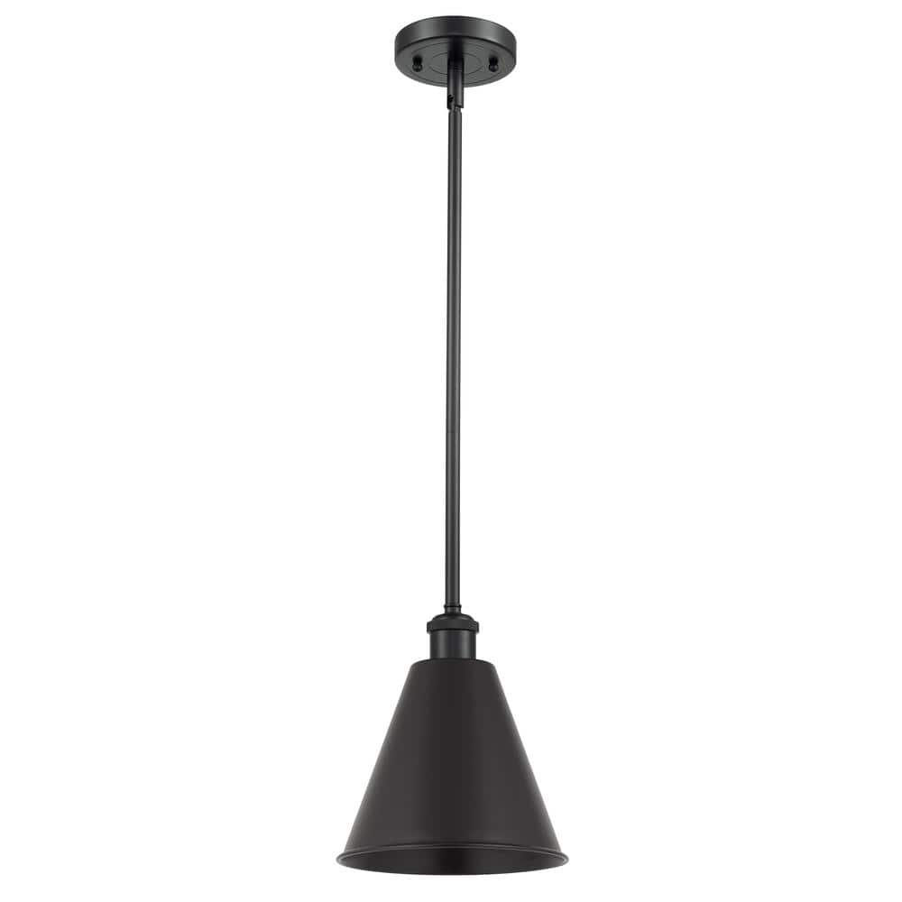Ballston Matte Black 9.75" Indoor/Outdoor LED Pendant Light