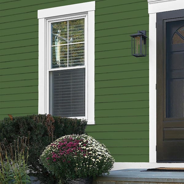 Glidden Essentials 5 gal. Mountain Forest PPG1130-7 Flat Exterior