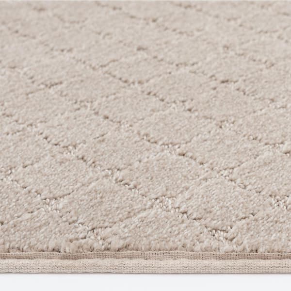 Natco Twist Natural 8 ft. x 12 ft. Bound Carpet Remnant ST812 - The Home  Depot