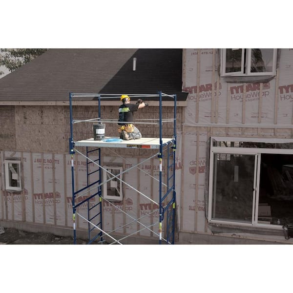 Saferstack 10 ft. High x 7 ft. Long x 5 ft. Width Scaffold Double Lift