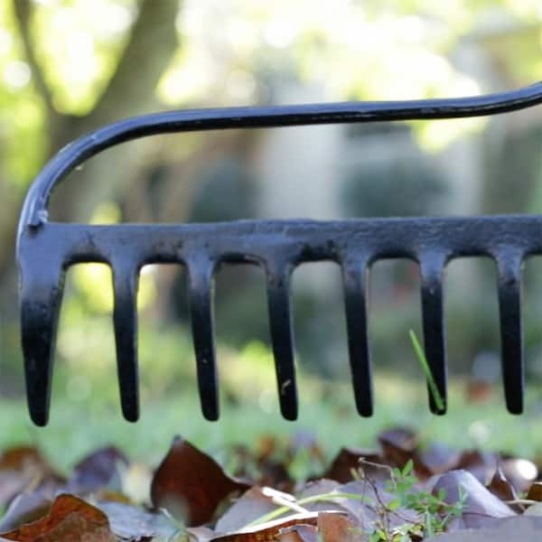 Buy Garden Rake, 60 Inch Long 14 Inch Wide Heavy Duty 14 Tines Etal