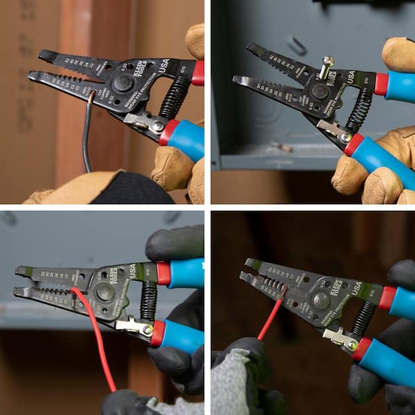Klein Tools - Klein-Kurve Wire Stripper and Cutter 20-30 AWG Solid, 22-32 AWG Stranded