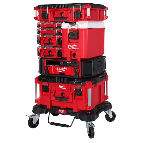 Milwaukee PACKOUT 10 in. Red 16 qt. Compact Cooler 48-22-8460