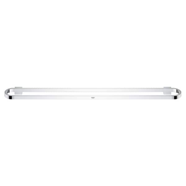 Selection 32 in. Wall Mounted Towel Bar in StarLight Chrome