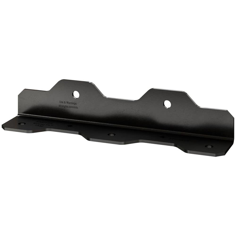Outdoor Accents TAPC 8-1/4 in. ZMAX, Black Powder-Coated Staircase Angle price history on PriceWatchPro