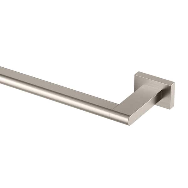 Savannah 24 in. Wall Mounted Towel Bar in Brushed Nickel