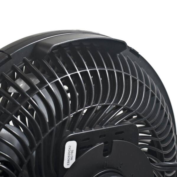 Buy PowerCurve 9 in. 3Speed Turbo Floor Fan with Adjustable Tilt