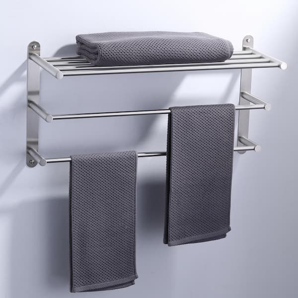 Vertical Steel Towel Rack #3, Steel Wall Towel Holder, Vertical
