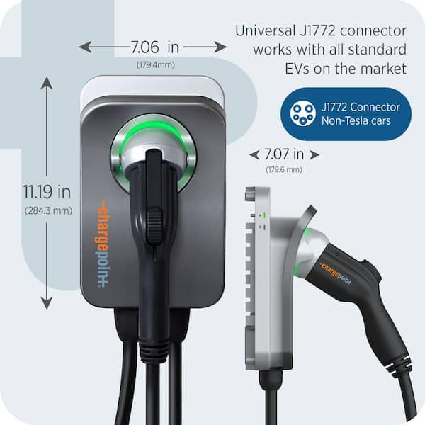 ChargePoint Home Flex Level-2 WiFi NEMA 14-50 Plug Electric