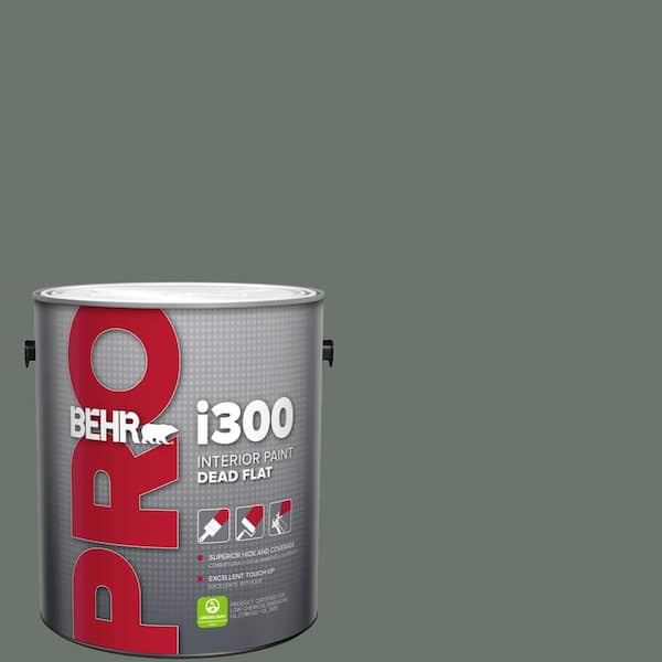 BEHR PRO 1 gal. #PPU12-18 Heritage Park Dead Flat Interior Paint