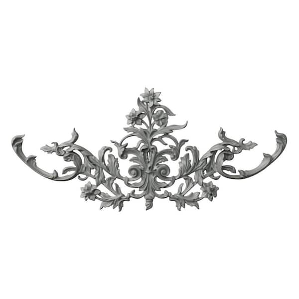 Ekena Millwork 1.13 in. x 26 in. x 11.75 in. Polyurethane Applique and Onlay Moulding