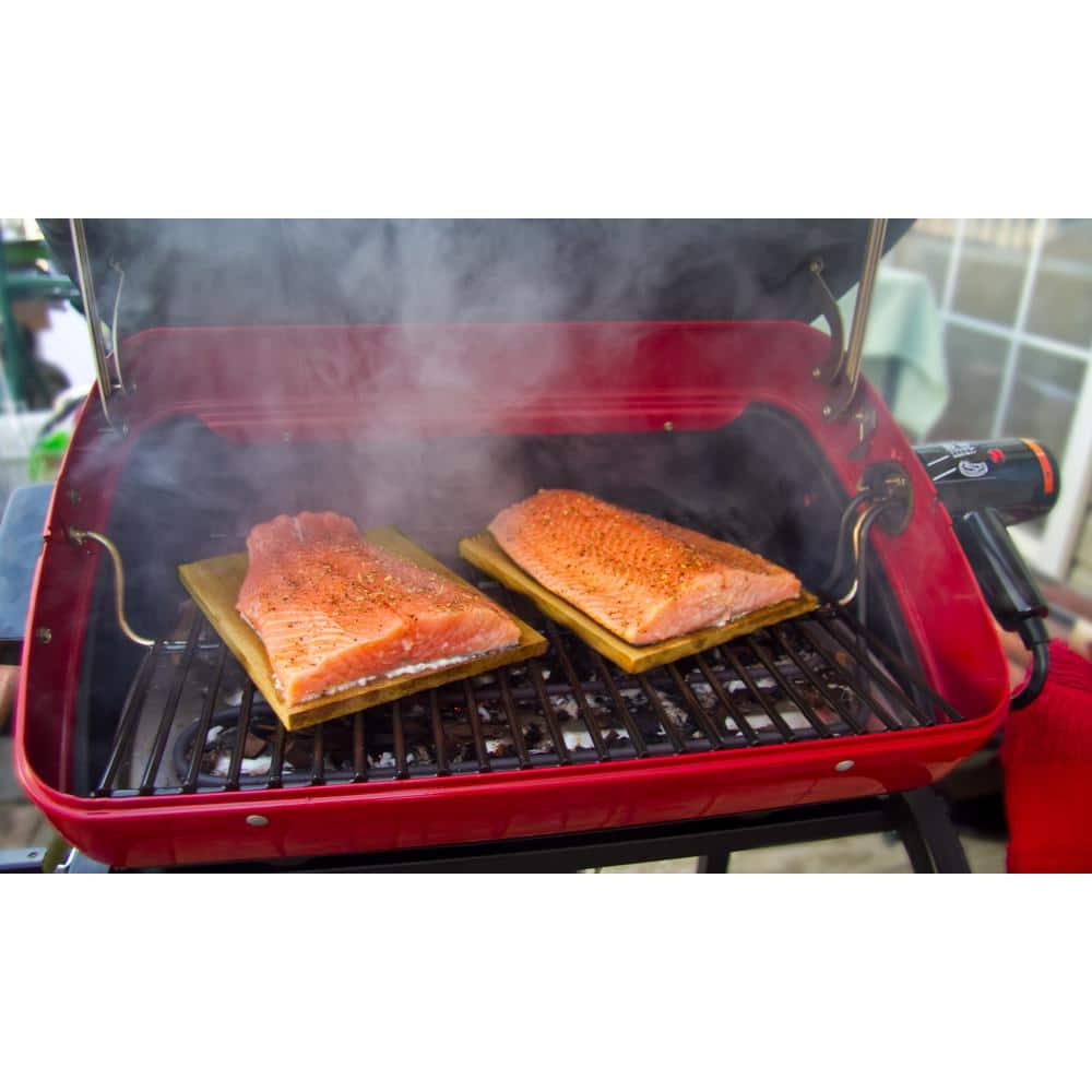 Americana Black Electric Cart Grill with Rotisserie and Smoker
