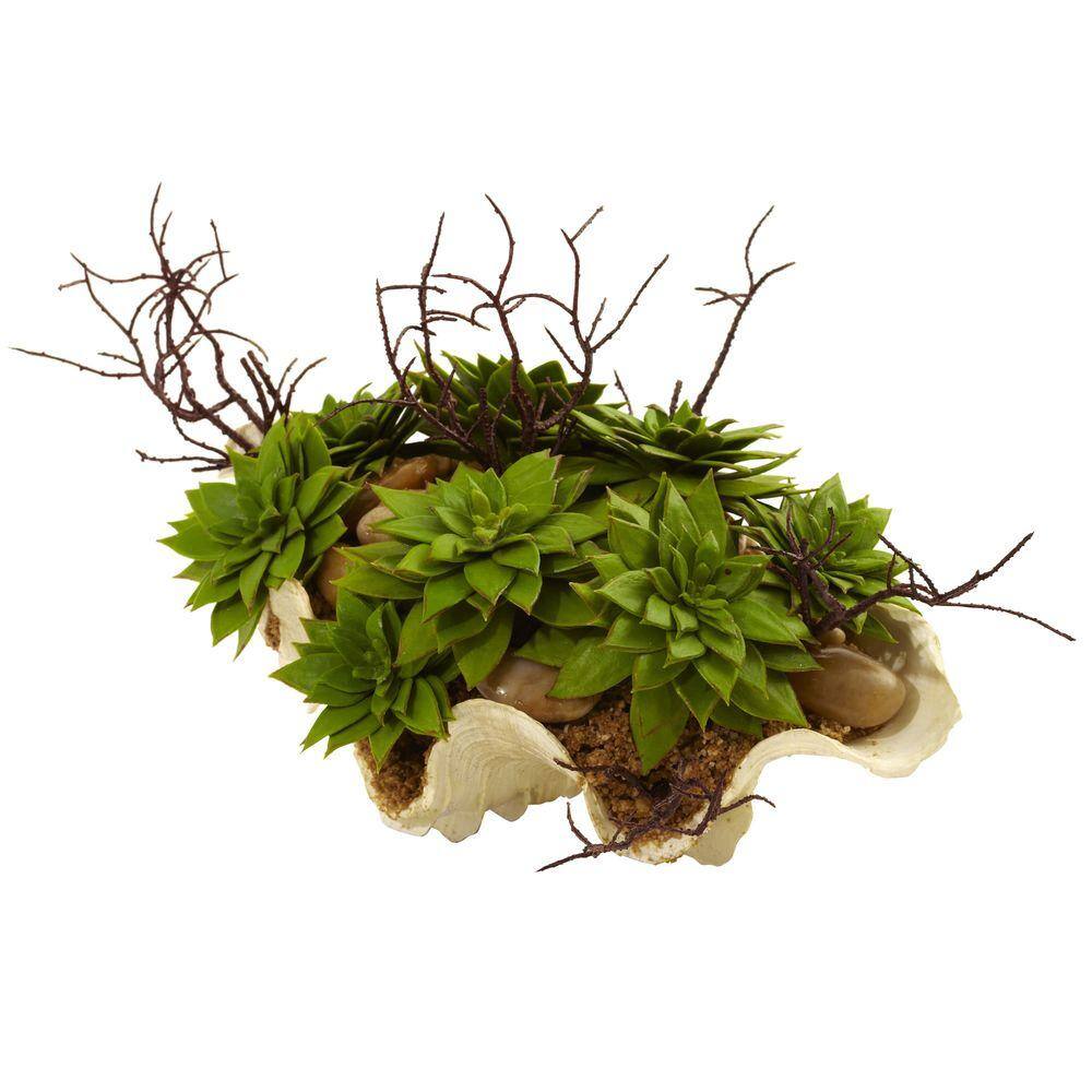 20 .5 in. Donkey Tail String of Pearls Artificial Succulent Hanging Air Plant