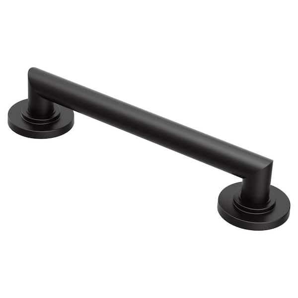 Arris 12 in. Concealed Screw Grab/Assist Bar in Matte Black