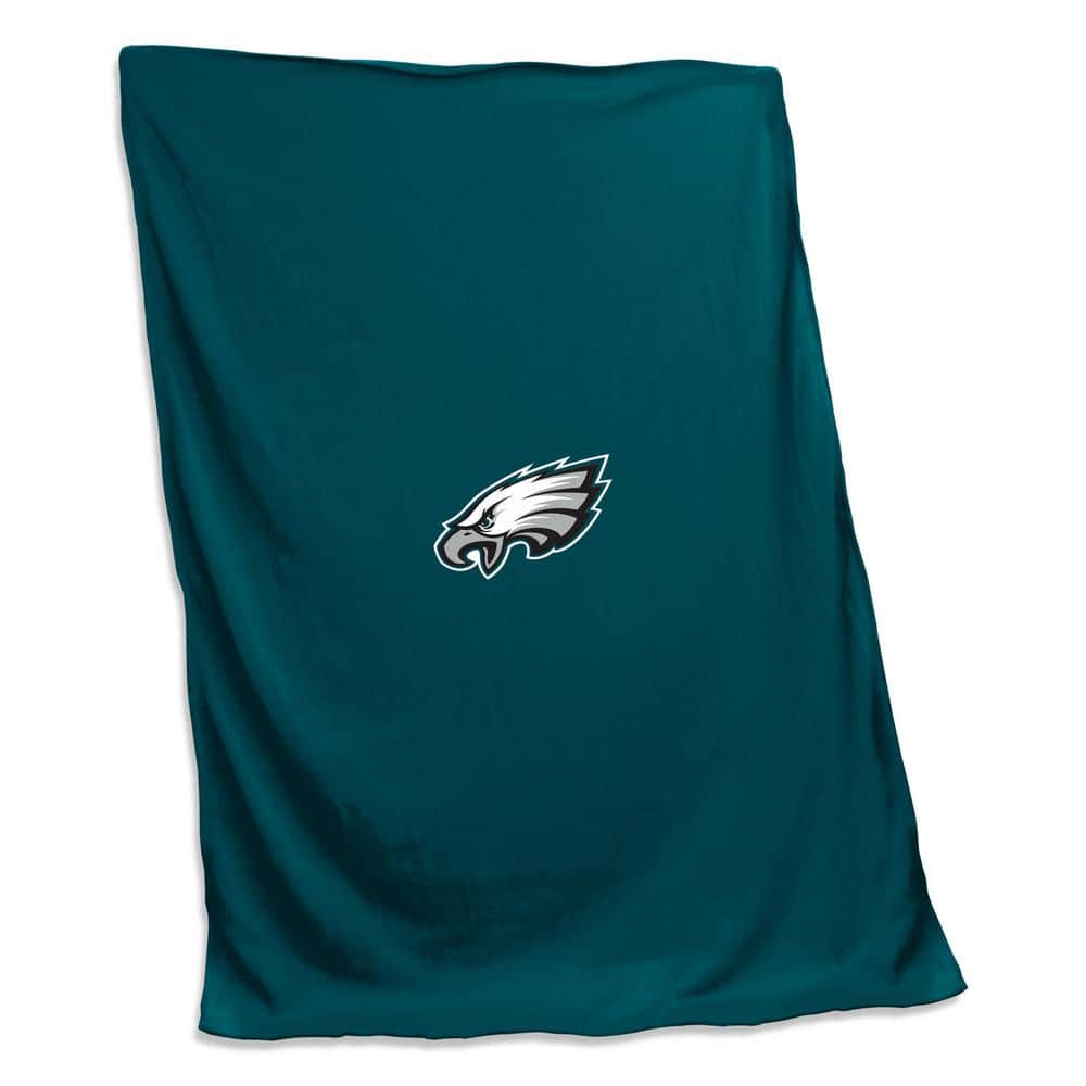 logobrands Philadelphia Eagles Green Polyester Sweatshirt Blanket