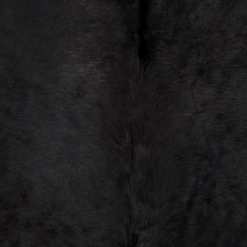 Pampas Hand-Selected Black and Brown Cowhide 4' x 6' Rug