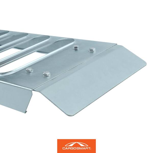 MotoProducts Dual Runner Shed Ramps With Punch Plate Surface 1 500 Lbs Weight Capacity 12 Wide 4 Long Sold In Pairs