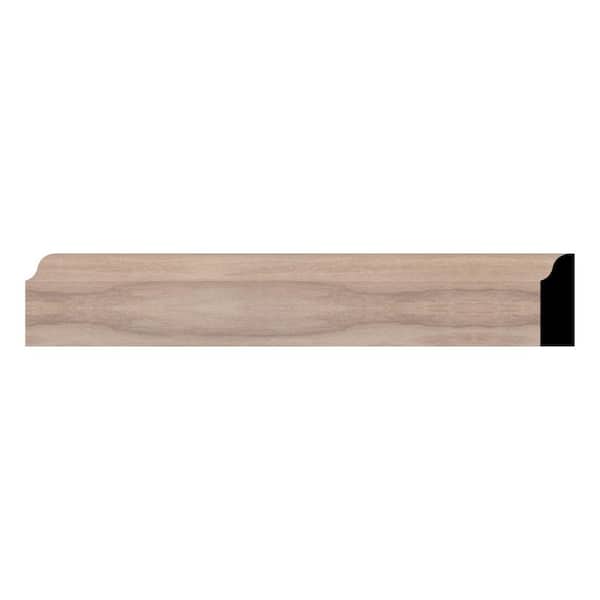 WM916 0.38 in. D x 1.25 in. W x 96 in. L Wood (Walnut) Ogee Casing Moulding