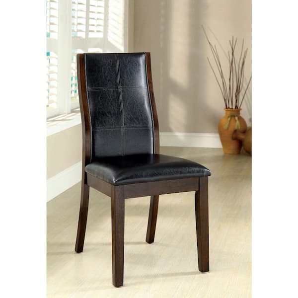 Toronto Dark Oak Transitional Style Side Chair