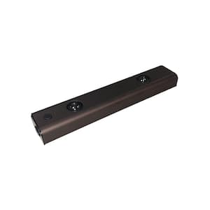 LED Bar Light Plug-in/Hardwire 10 in. LED Bronze Under Cabinet Light with Dimming Button