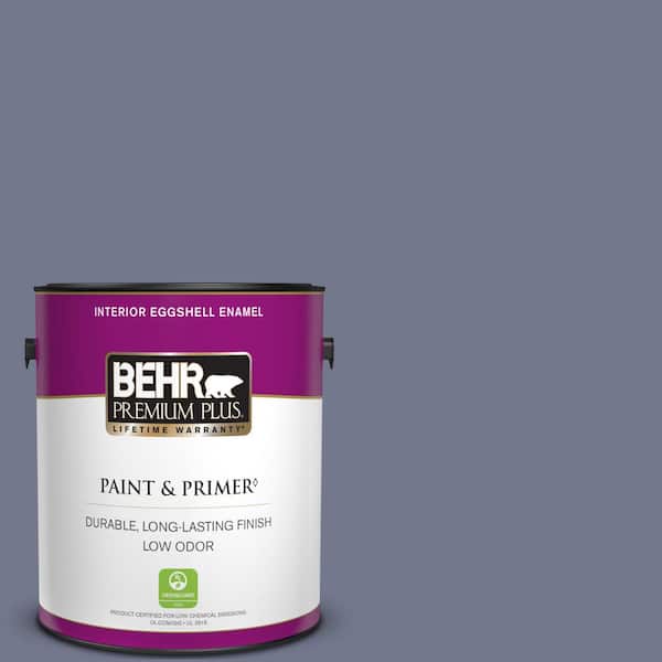 BEHR PREMIUM PLUS 1 gal. #S550-5 Fantasia Eggshell Enamel Low Odor Interior Paint & Primer
