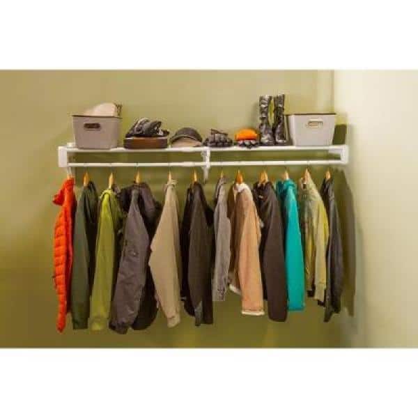 Ez Shelf Expandable Diy Closet, How To Build Closet Shelves Clothes Rods
