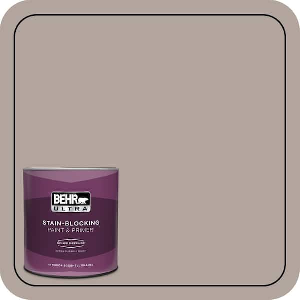 BEHR ULTRA 1 qt. #780B-4 Slate Pebble Extra Durable Eggshell Enamel Interior Paint & Primer
