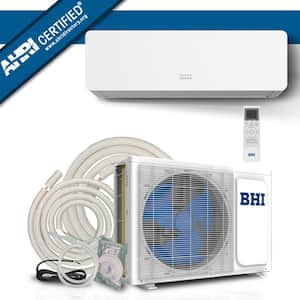 18,000 BTU 230-Volt, 18 SEER2,1, 000-Sq-Ft Ductless Mini Split Air Conditioner with Heat Pump, 25ft lineset