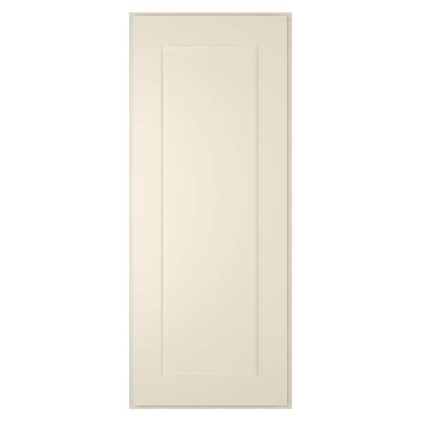 HOMEIBRO 15-in W X 12-in D X 36-in H in Shaker Antique White Plywood Ready to Assemble Wall Cabinet Kitchen Cabinet