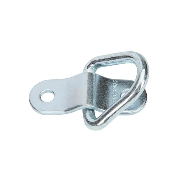 DC Cargo Mall 4-Pack 1/2 Diameter Grey D Ring Cargo Tie-Down Anchor for