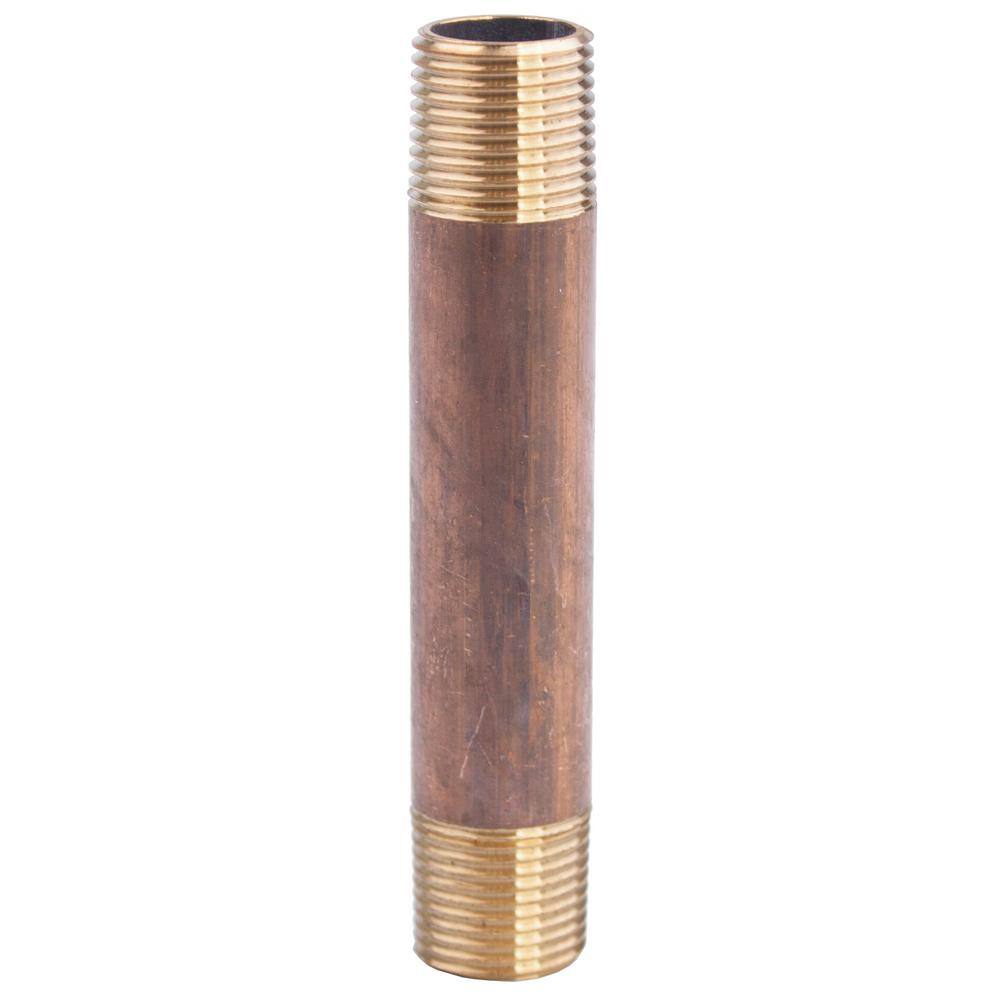 3/8 in. x 3-1/2 in. Brass MIP Nipple Fitting (5-Pack) price history on PriceWatchPro