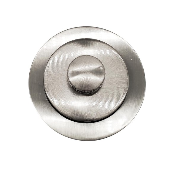 1-3/8 in. NPSM Fine Thread Twist-and-Close Bath Drain Plug in Polished  Chrome D331-F-26 - The Home Depot