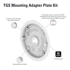 TGS White Mounting Adapter Plate Kit