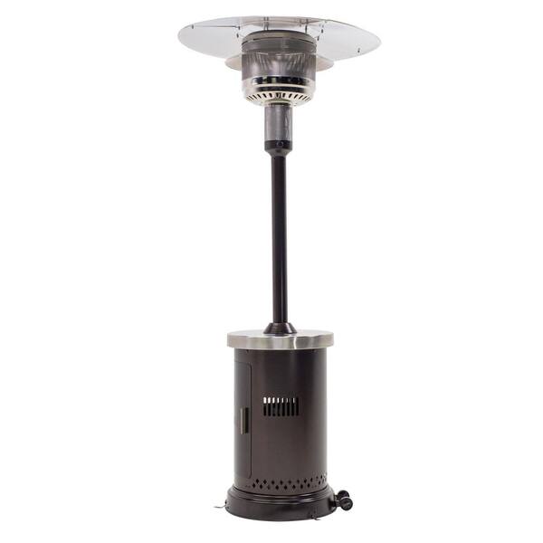 HotShot 60,000 BTU High Efficiency Round Bronze Patio Heater 52356 - The  Home Depot