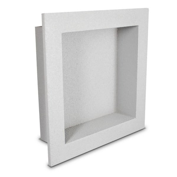 12 in. x 12 in. x 3.5 in. Shower Niche in Gray